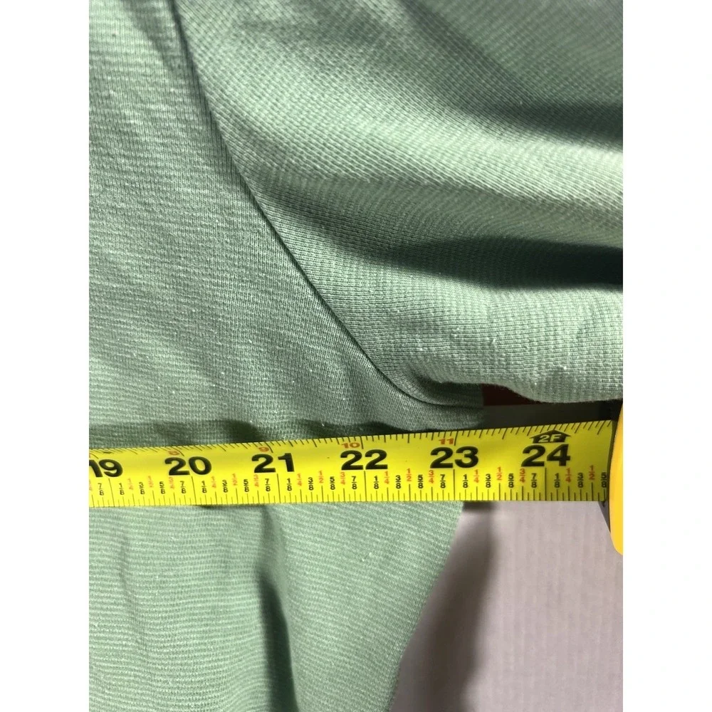 Vineyard‎ Vines 1/4 Zip Pique Pullover Sweatshirt Green Mock Neck Mens Large